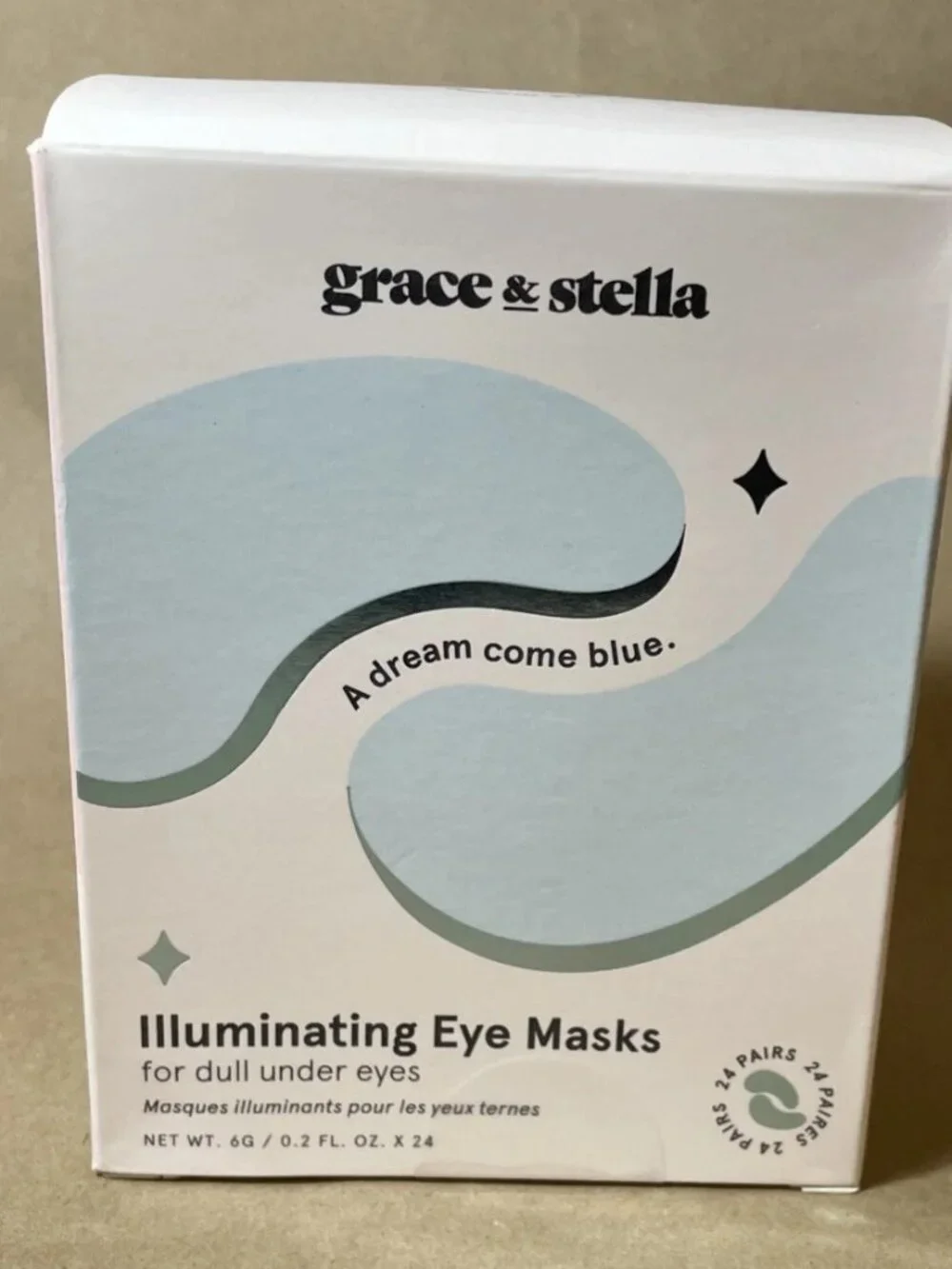 Grace And Stella Eye Mask Set 24 Pairs Expire Illuminating Eye Mask 24 CT